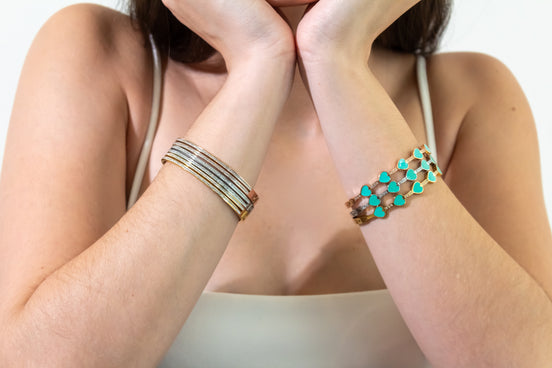 Brazalete Celeste